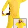 Don Disfraz Disfraz De Pokémon Pika-chu Adulto -Tienda De Don Disfraz 15393