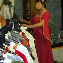 Don Disfraz Traje Medieval Cristi Negro Para Mujer -Tienda De Don Disfraz 1660 1