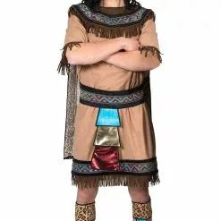 Don Disfraz Disfraz De Azteca Flecos Para Hombre