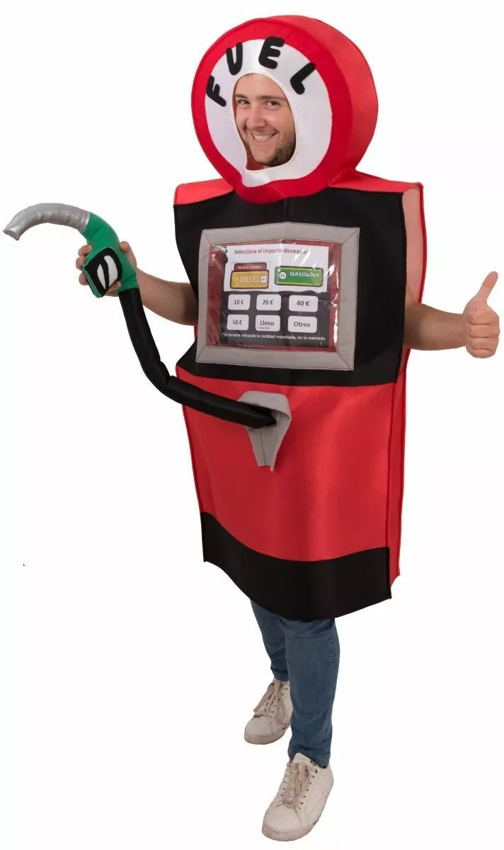 Don Disfraz Disfraz De Surtidor De Gasolinera Para Adulto 3 Don Disfraz Disfraz De Surtidor De Gasolinera Para Adulto