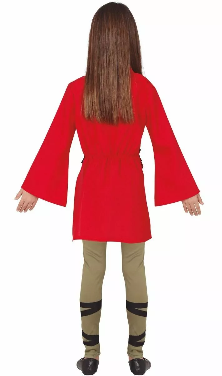 Don Disfraz Disfraz De Guerrera Mulan Para Niña 4 Don Disfraz Disfraz De Guerrera Mulan Para Niña - Imagen 2