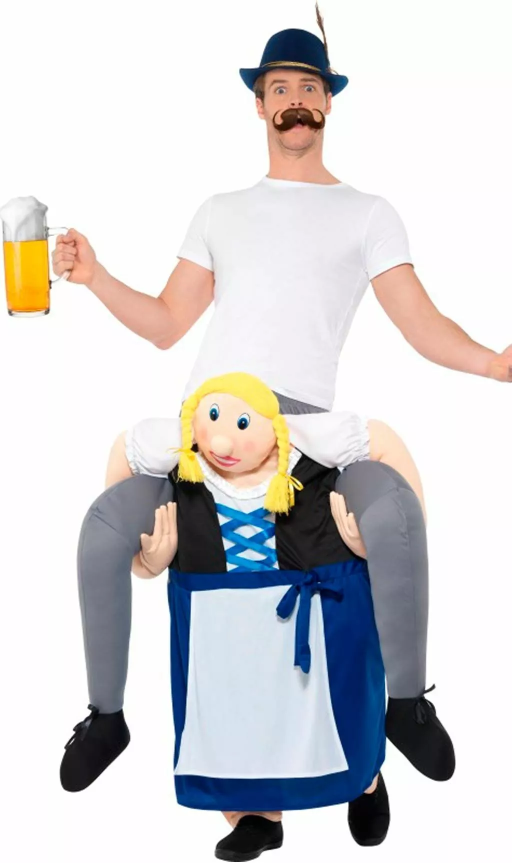 Don Disfraz Disfraz A Hombros Tirolesa Bávara Adulto 4 Don Disfraz Disfraz A Hombros Tirolesa Bávara Adulto - Imagen 2