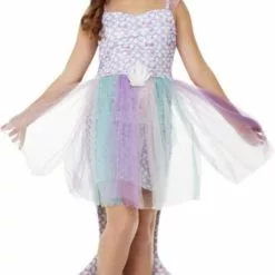 Don Disfraz Disfraz De Sirena Púrpura Para Niña