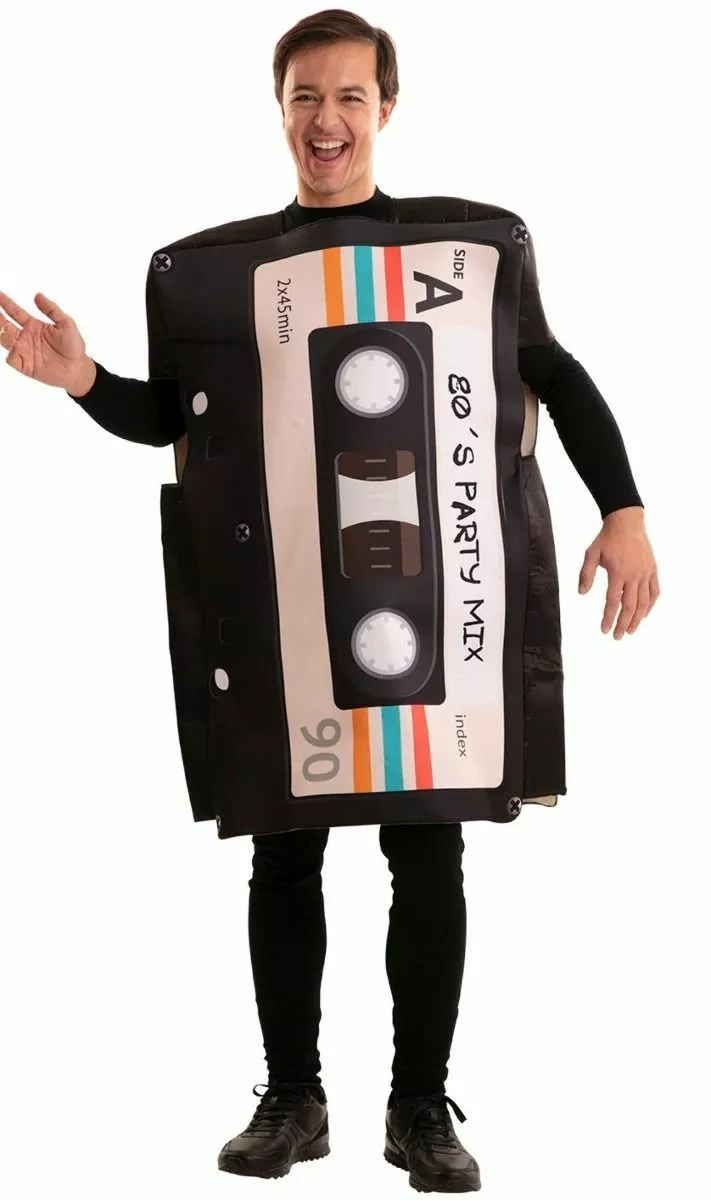 Don Disfraz Disfraz De Cassette Para Adulto 6 Don Disfraz Disfraz De Cassette Para Adulto - Imagen 4
