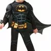 Don Disfraz Disfraz De Batman™ Black Deluxe Infantil -Tienda De Don Disfraz batman 1