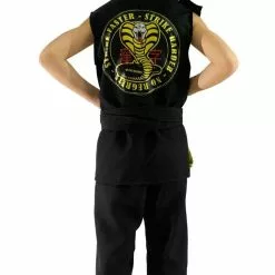 Don Disfraz Disfraz De Cobra Kai Karateca Infantil -Tienda De Don Disfraz cobra 3