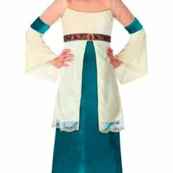 Don Disfraz Disfraz De Princesa Medieval Dana Para Niña