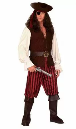 Don Disfraz Disfraz De Bucanero Deluxe Para Hombre 3 Don Disfraz Disfraz De Bucanero Deluxe Para Hombre