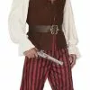 Don Disfraz Disfraz XXL Bucanero Deluxe Para Hombre -Tienda De Don Disfraz disfraz bucanero xxl pirata para hombre