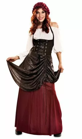 Don Disfraz Disfraz De Tabernera Elisa Para Mujer 3 Don Disfraz Disfraz De Tabernera Elisa Para Mujer