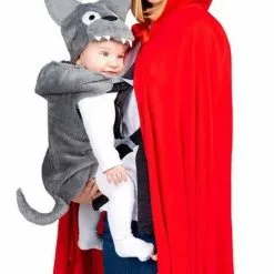 Don Disfraz Disfraz Caperucita Con Cubremochila De Lobo Adulto