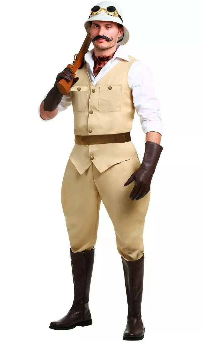 Don Disfraz Disfraz De Cazador Emérito Para Hombre 3 Don Disfraz Disfraz De Cazador Emérito Para Hombre