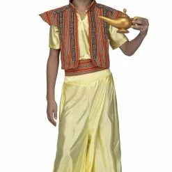 Don Disfraz Disfraz De Aladdin Amarillo Para Niño