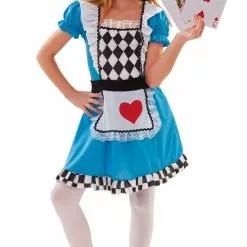 Don Disfraz Disfraz De Alicia Rombos Para Niña