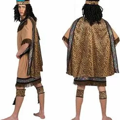 Don Disfraz Disfraz De Azteca Flecos Para Hombre 11 Don Disfraz Disfraz De Azteca Flecos Para Hombre -Tienda De Don Disfraz disfraz de azteca flecos para hombre 2.jpg