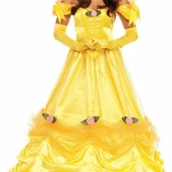 Don Disfraz Disfraz De Bella Largo Deluxe Para Mujer