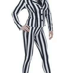 Don Disfraz Disfraz De Bitelchús Rayas Para Mujer -Tienda De Don Disfraz disfraz de bitelchus rayas para mujer 3.jpg