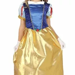 Don Disfraz Disfraz De Blancanieves Brillo Para Niña