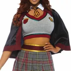 Don Disfraz Disfraz De Bruja Estudiante Gryffindor Para Mujer