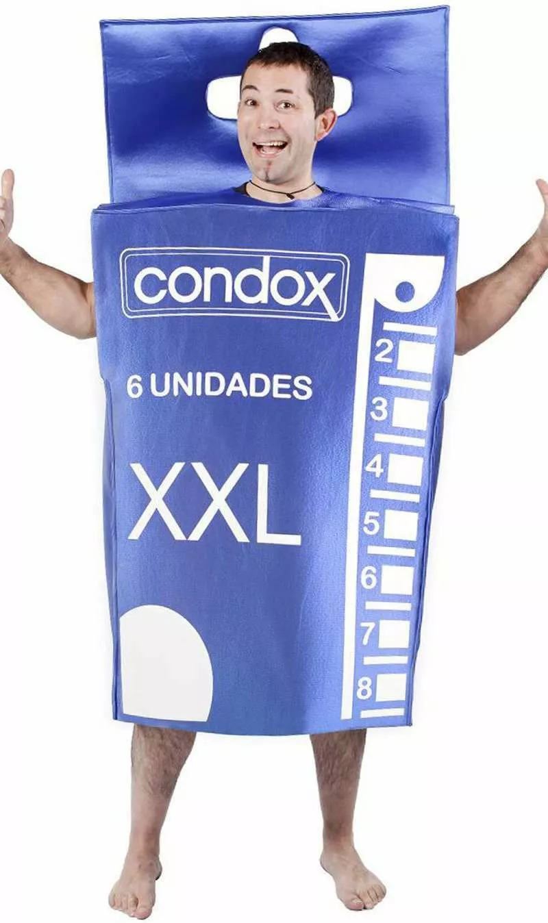 Don Disfraz Disfraz De Caja De Condones Hombre 3 Don Disfraz Disfraz De Caja De Condones Hombre