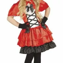 Don Disfraz Disfraz De Caperucita Lunares Para Niña