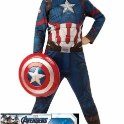 Don Disfraz Disfraz De Capitán América™ Con Escudo Infantil