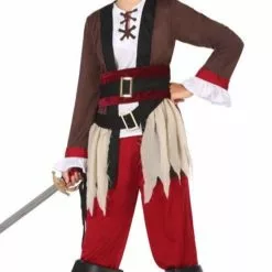 Don Disfraz Disfraz De Capitán Pirata Davis Para Niño