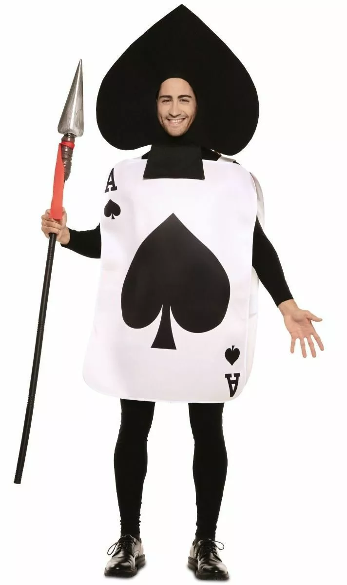 Don Disfraz Disfraz De Carta As De Picas Para Adulto 3 Don Disfraz Disfraz De Carta As De Picas Para Adulto
