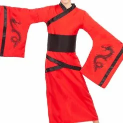 Don Disfraz Disfraz De China Rojo Para Niña