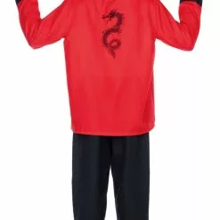 Don Disfraz Disfraz De Chino Rojo Para Hombre