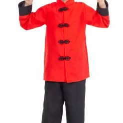 Don Disfraz Disfraz De Chino Rojo Para Niño