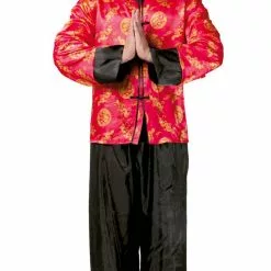 Don Disfraz Disfraz De Chino Yuan Hombre