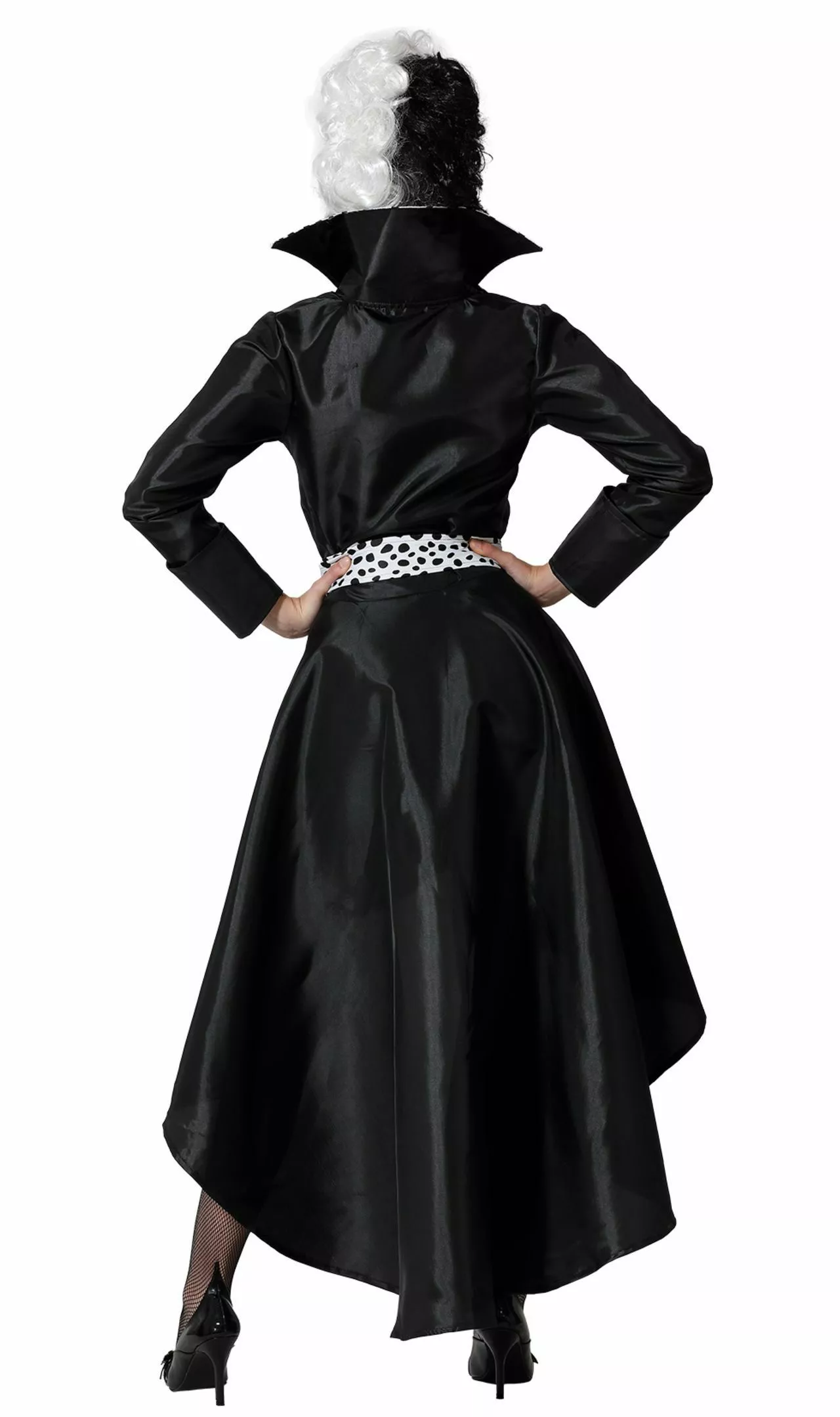 Don Disfraz Disfraz De Cruella Sofisticada Para Mujer 4 Don Disfraz Disfraz De Cruella Sofisticada Para Mujer - Imagen 2