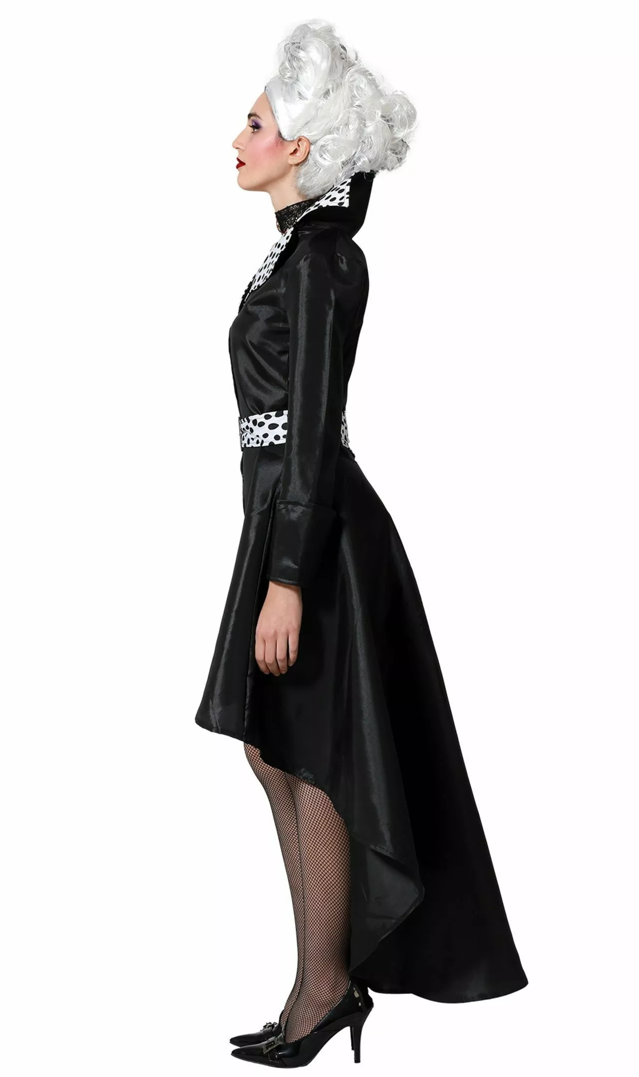 Don Disfraz Disfraz De Cruella Sofisticada Para Mujer 5 Don Disfraz Disfraz De Cruella Sofisticada Para Mujer - Imagen 3