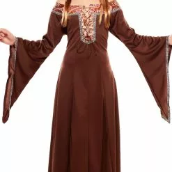 Don Disfraz Disfraz De Dama Medieval Amice Para Niña