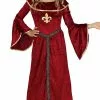 Don Disfraz Disfraz De Dama Medieval Oria Para Niña