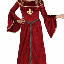 Don Disfraz Disfraz De Dama Medieval Oria Para Niña
