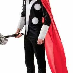 Don Disfraz Disfraz De Dios Del Trueno Capa Para Adulto