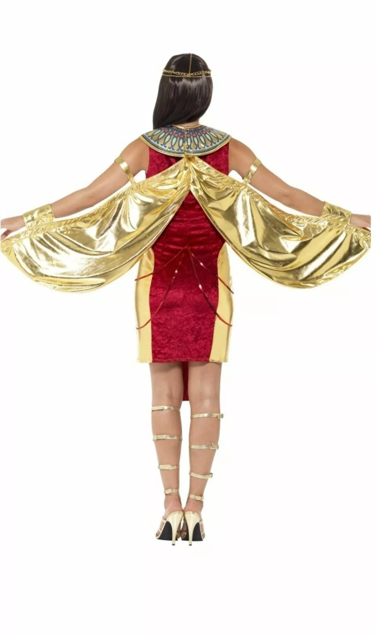 Don Disfraz Disfraz De Diosa Egipcia Deluxe Para Mujer 6 Don Disfraz Disfraz De Diosa Egipcia Deluxe Para Mujer - Imagen 4