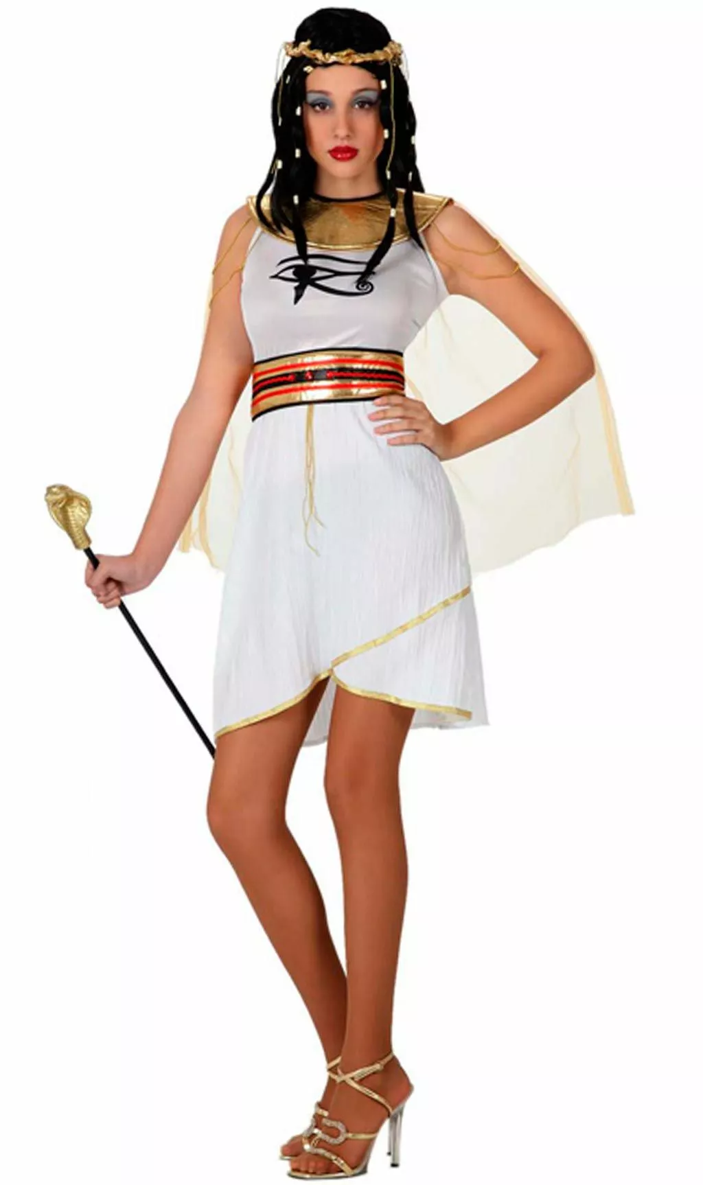 Don Disfraz Disfraz De Egipcia Horus Para Mujer 3 Don Disfraz Disfraz De Egipcia Horus Para Mujer