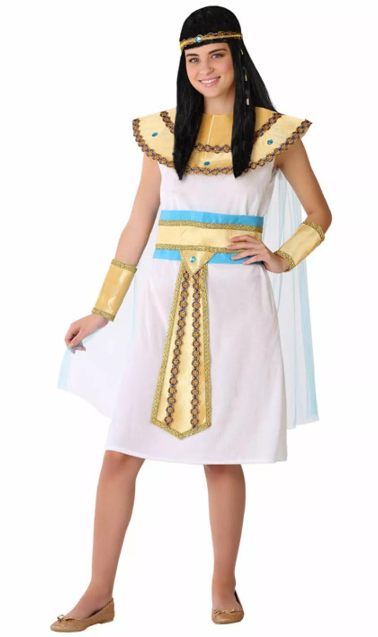 Don Disfraz Disfraz De Egipcia Salama Para Adolescente 4 Don Disfraz Disfraz De Egipcia Salama Para Adolescente - Imagen 2