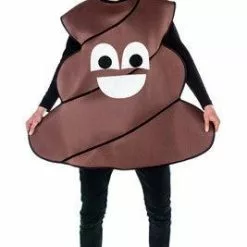 Don Disfraz Disfraz De Emoticono Caca Adulto -Tienda De Don Disfraz disfraz de emoticono caca adulto