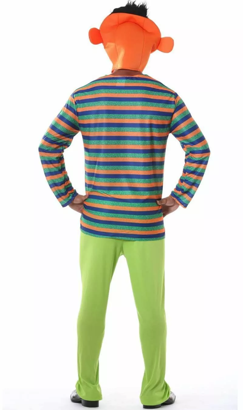 Don Disfraz Disfraz De Epi Barrio Sésamo Para Adulto 4 Don Disfraz Disfraz De Epi Barrio Sésamo Para Adulto - Imagen 2