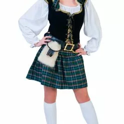 Don Disfraz Disfraz De Escocesa Tradicional Para Mujer