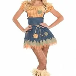 Don Disfraz Disfraz De Espantapájaros Coqueto Para Mujer