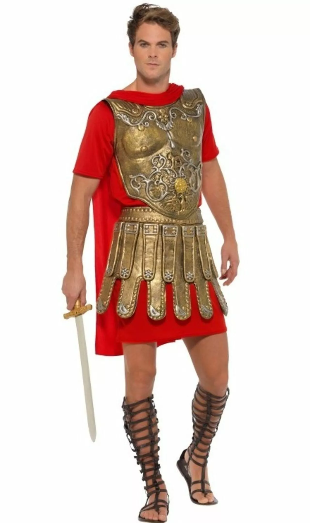 Don Disfraz Disfraz De Gladiador Prisco Para Hombre 5 Don Disfraz Disfraz De Gladiador Prisco Para Hombre - Imagen 3