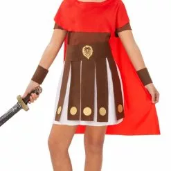 Don Disfraz Disfraz De Gladiadora Hermes Para Niña