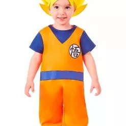 Don Disfraz Disfraz De Goku Saiyan De Dragón Ball™ Para Bebé