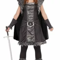 Don Disfraz Disfraz De Guerrera Del Norte Gris Para Mujer