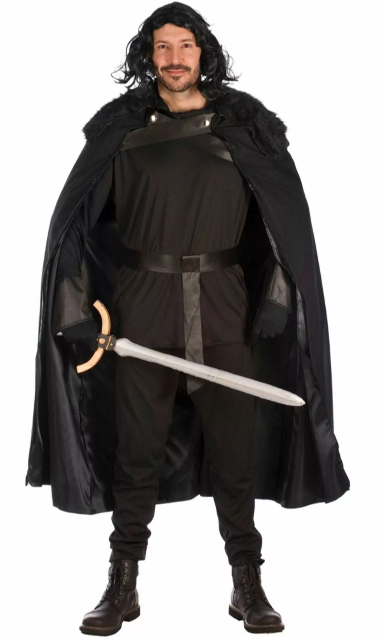 Don Disfraz Disfraz De Guerrero Jon Nieve Para Hombre 3 Don Disfraz Disfraz De Guerrero Jon Nieve Para Hombre